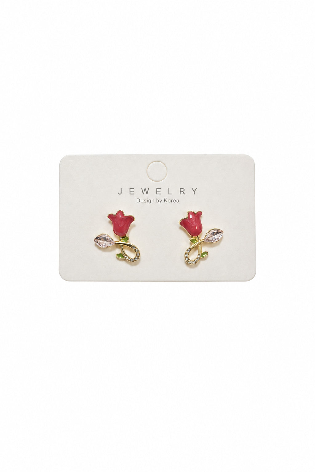 Rose Tulip Earrings