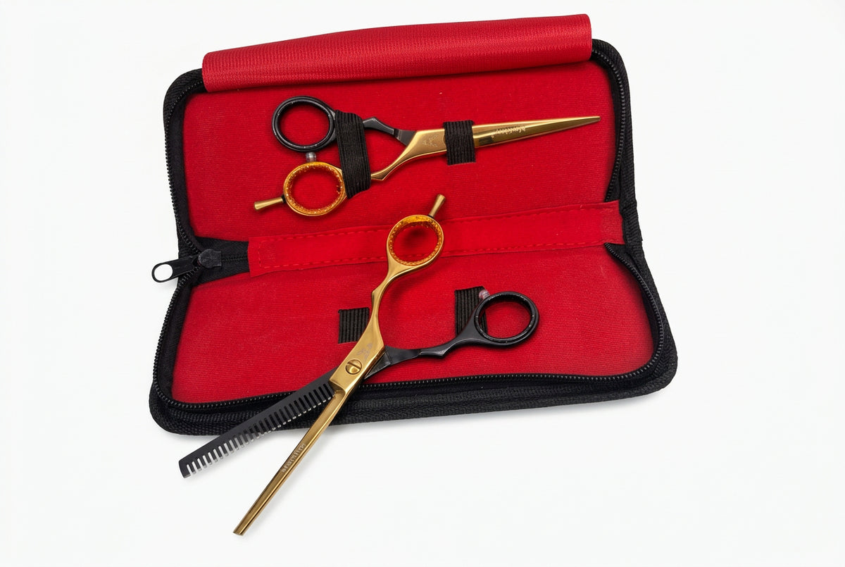 Grooming scissors set